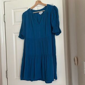 Teal dress Velvet by Graham & Spencer